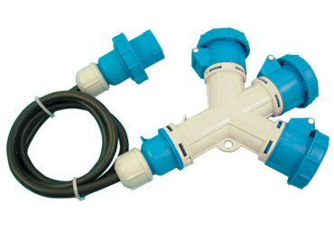 Moltiplicatore 3 prese IP67 con cavo