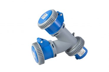 Moltiplicatore 2 prese IP67 2P+T