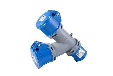 Moltiplicatore 2 prese IP44 2P+T