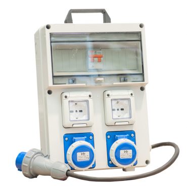 Quadro portatile 4 prese termoplastico PL220/2/2CV