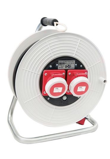 Avvolgicavo trifase con prolunga da 30 mt
