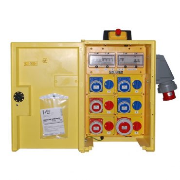 Quadro primario 6 prese in vetroresina