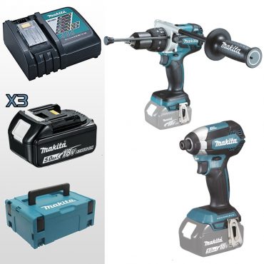 MAKITA DLX2174TJ1 KIT LI-ION 18V 5,0 AH