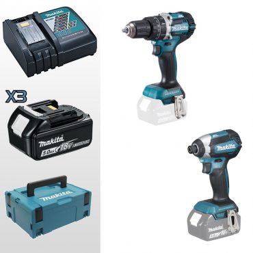MAKITA DLX2180TJ1 KIT LI-ION 18V 5,0 AH