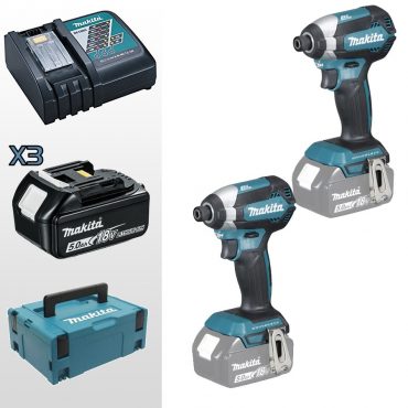 MAKITA DLX2236TJ1 KIT LI-ION 18V 5,0 AH