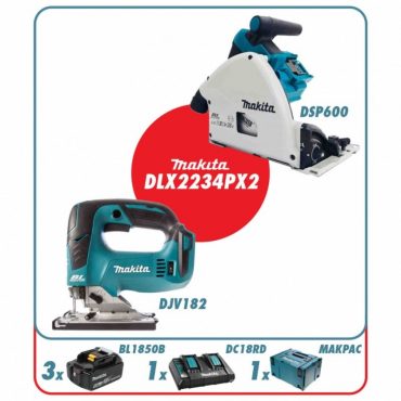 MAKITA DLX2234PX2 KIT LI-ION 18V 5AH