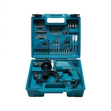 MAKITA HP1631KX3 TRAPANO A PERCUSSIONE 710W + 72 ACCESSORI
