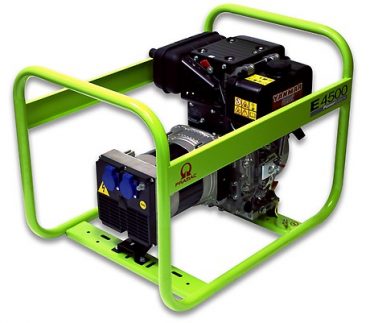 PRAMAC E4500 GENERATORE DI CORRENTE DIESEL MONOFASE kW 3,3
