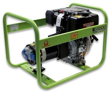 PRAMAC E6500 GENERATORE DI CORRENTE DIESEL MONOFASE kW 4,9
