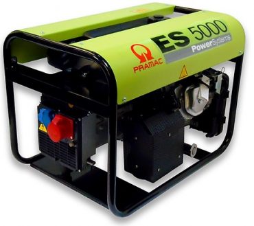 PRAMAC ES5000 GENERATORE DI CORRENTE A BENZINA TRIFASE kW 5,4
