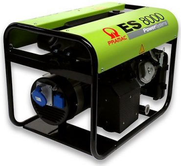 GENERATORE ES8000 kW 6,0 PRAMAC A BENZINA MONOFASE