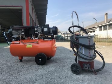 Noleggio Sabbiatrice + Compressore