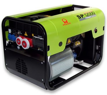 PRAMAC SP12000 GENERATORE DI CORRENTE A BENZINA TRIFASE QUADRO AVR IPP kW 11,8