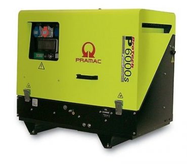 GENERATORE kW 5,6 PRAMAC P6000s DIESEL TRIFASE + DPP