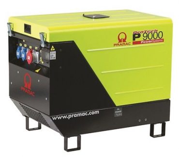 GENERATORE kW 9,1 PRAMAC P9000 DIESEL TRIFASE + DPP + AVR